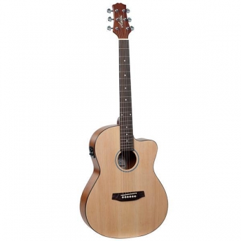 Ashton d10ceq semi acoustic guitar with bag Ashton d10ceq semi acoustic guitar with bag