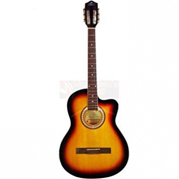 Pluto semi accoustic guitar with saddle pickup hw39c-201P with bag,plectrums and strap Pluto semi accoustic guitar with saddle pickup hw39c-201P with bag,plectrums and strap